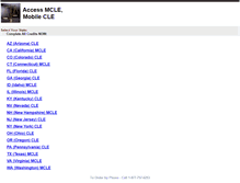 Tablet Screenshot of accessmcle.com